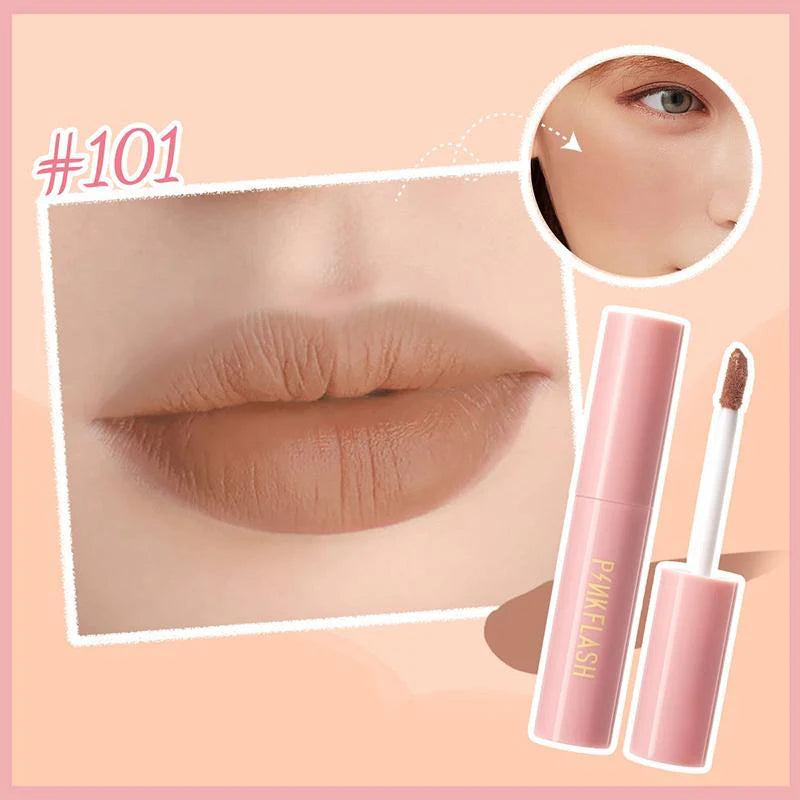 PINK FLASH-M01 Kiss Air Matte Liquid Lipstick-101#