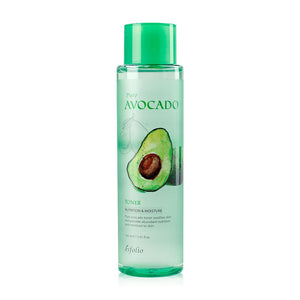 ESFOLIO Avocado Toner 160Ml - Skin Type Dry and Dull Skin, Anti Aging, Fine Lines, Wrinkles.