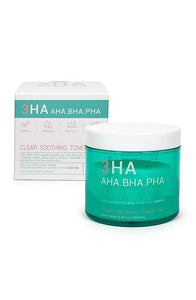 ESFOLIO 3HA AHA BHA PHA Clear Soothing Toner Pad 130ml - Skin Type Oily and Acne Prone Skin.