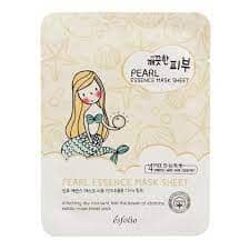 Esfolio Pure Skin Pearl Essence Mask Sheet 25Ml - Skin Type - All Skin Types and especially used for Brightening, Anti Aging, Wrinkles and Fine Lines.