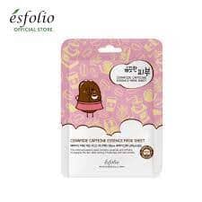 Esfolio Pure Skin Ceramide Caffeine Essence Mask Sheet 25Ml - Skin Types - Suitable for Dry & Dull Skin.