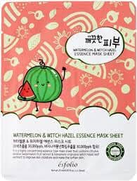 Esfolio Pure Skin Watermelon Essence Mask Sheet 25Ml - Skin Types - Suitable for All Skin Types, Especially Dry Skin