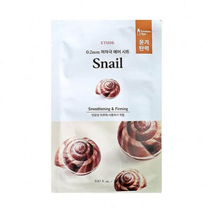 Etude House 0.2 Air Mask- Snail 20ml [Smoothing & Firming]NEW