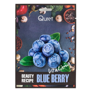 Quret Beauty Recipe Mask - BLUE BERRY[Vitalizing]