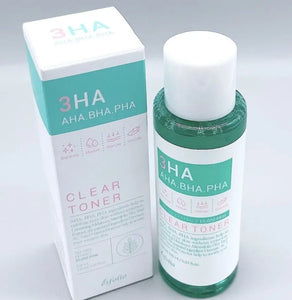 ESFOLIO 3HA AHA BHA PHA Clear Toner 150Ml - Skin Type Oily and Acne Prone Skin.