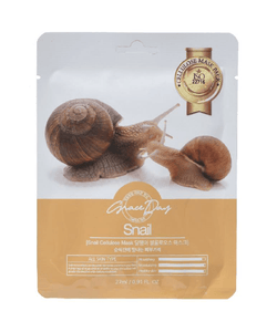 GRACE DAY Traditional Oriental Mask Sheet - Snail 27ml - All Skin Types and especially used for Anti Aging, Wrinkles and Fine Lines.