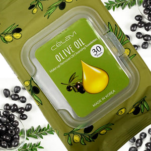 Celavi - olive oil - makeup remover oil cleansing towelettes