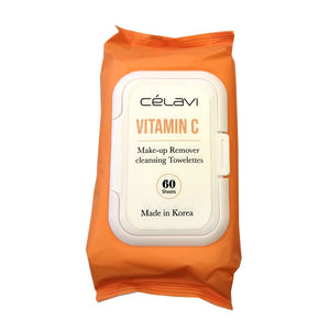 Celavi- Vitamin c makeup remover Cleansing Towelettes