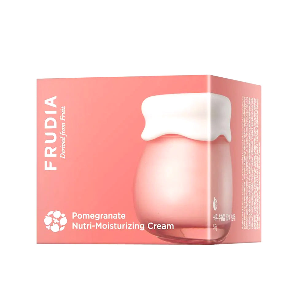 Frudia pomegranate Nutri-moisturizing cream - 55g - - Skin Type - Dry and Dull Skin, Anti Aging, Fine Lines, Wrinkles.