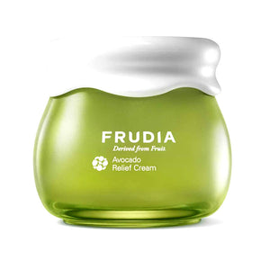 Frudia avocado relief cream - 55g - Skin Type Dry and Dull Skin, Anti Aging, Fine Lines, Wrinkles.