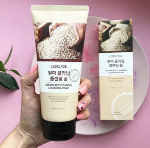 Lebelage Brown Rice Cleaning Cleansing Foam
