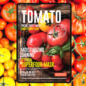 Dermal- It's Real Superfood Mask [TOMATO]