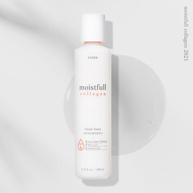 Moistfull Collagen Facial Toner 200ml - Skin Type - Dry & Dull Skin, Oily Skin, Sensitive Skin and Combination Skin.