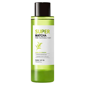 Pore Tightening Toner Some by mi Super Matcha - Skin Type - Oily and Acne Prone Skin, Large Pore Skin.