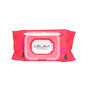 Celavi - Rose oil - Makeup remover oil cleansing towelettes