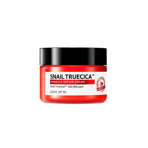 SOME BY MI Snail Truecica Miracle Repair Cream - 60g - Skin Type - All Skin Types especially Sensitive Skin, Damaged Skin and Anti Aging.